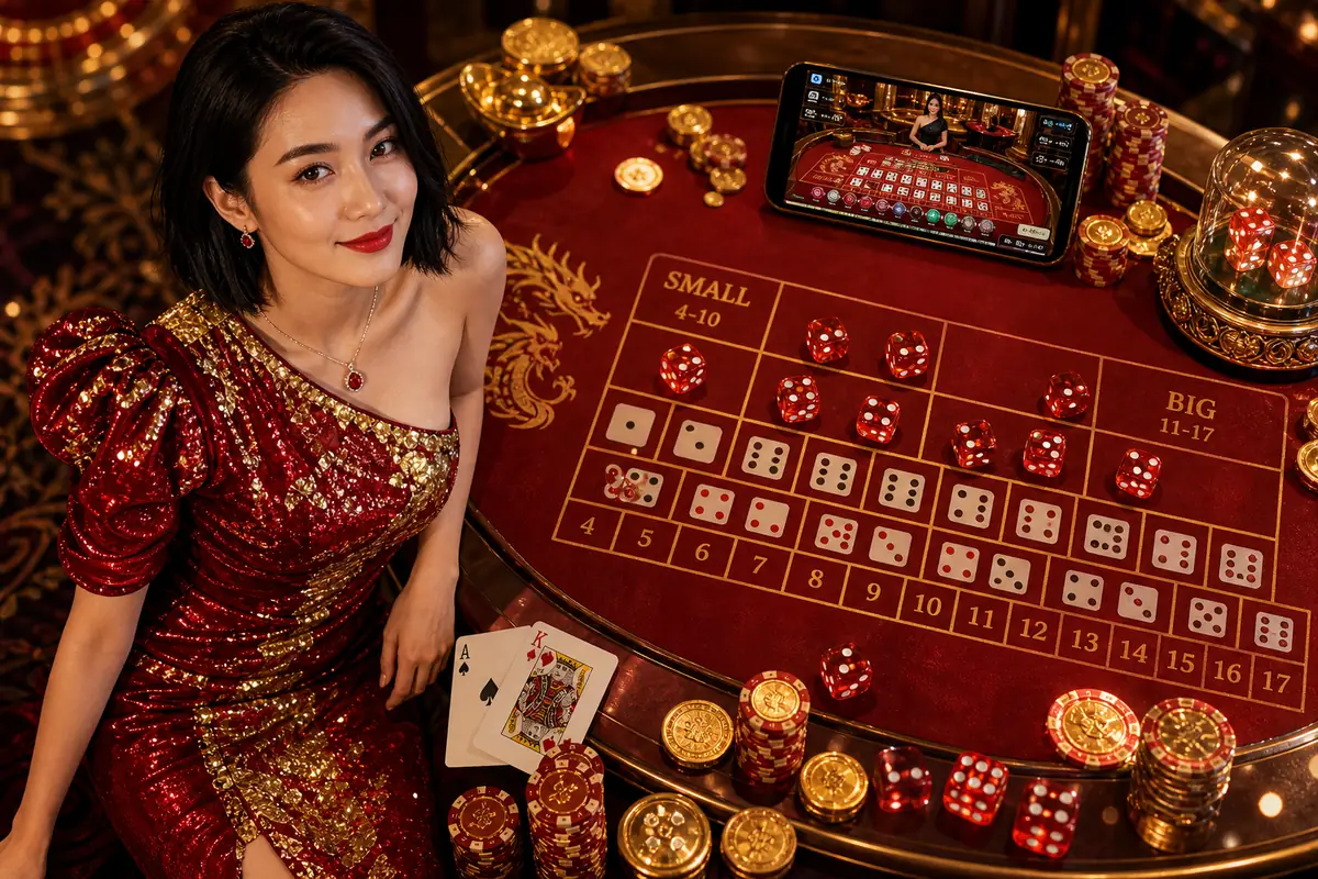 rjbet777 Sic Bo meja dadu langsung