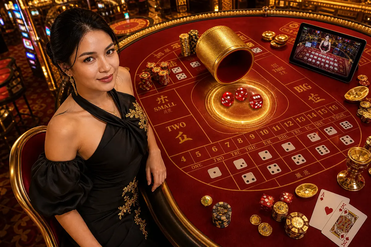 rjbet777 Casino permainan roulette suasana meja